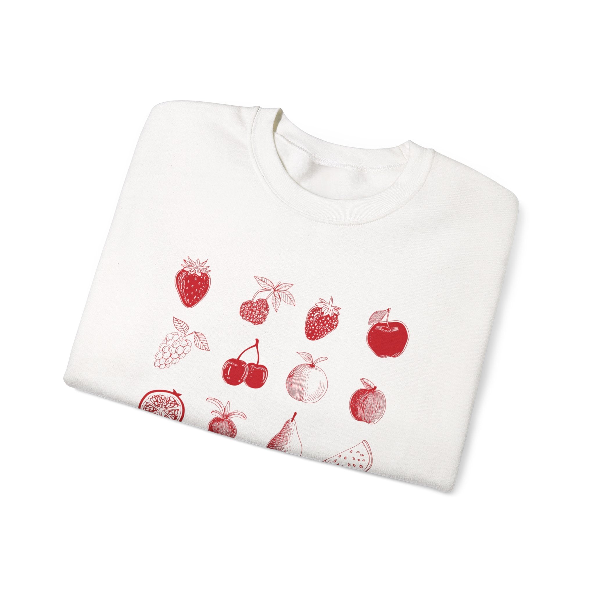 Red Single Haze Sweatshirt