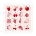 Red Single Haze Stickers