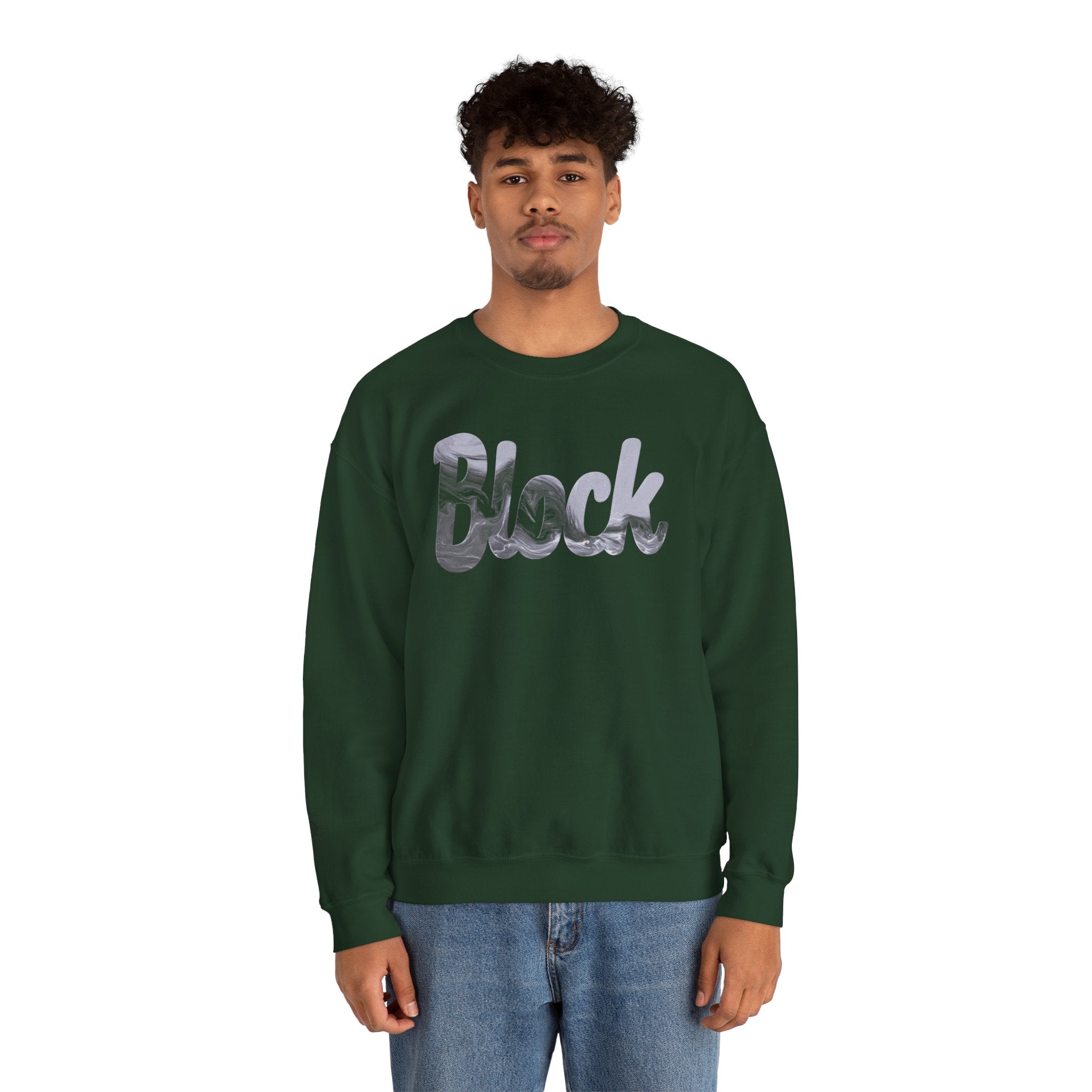 Run the Block Single Haze Sweatshirt