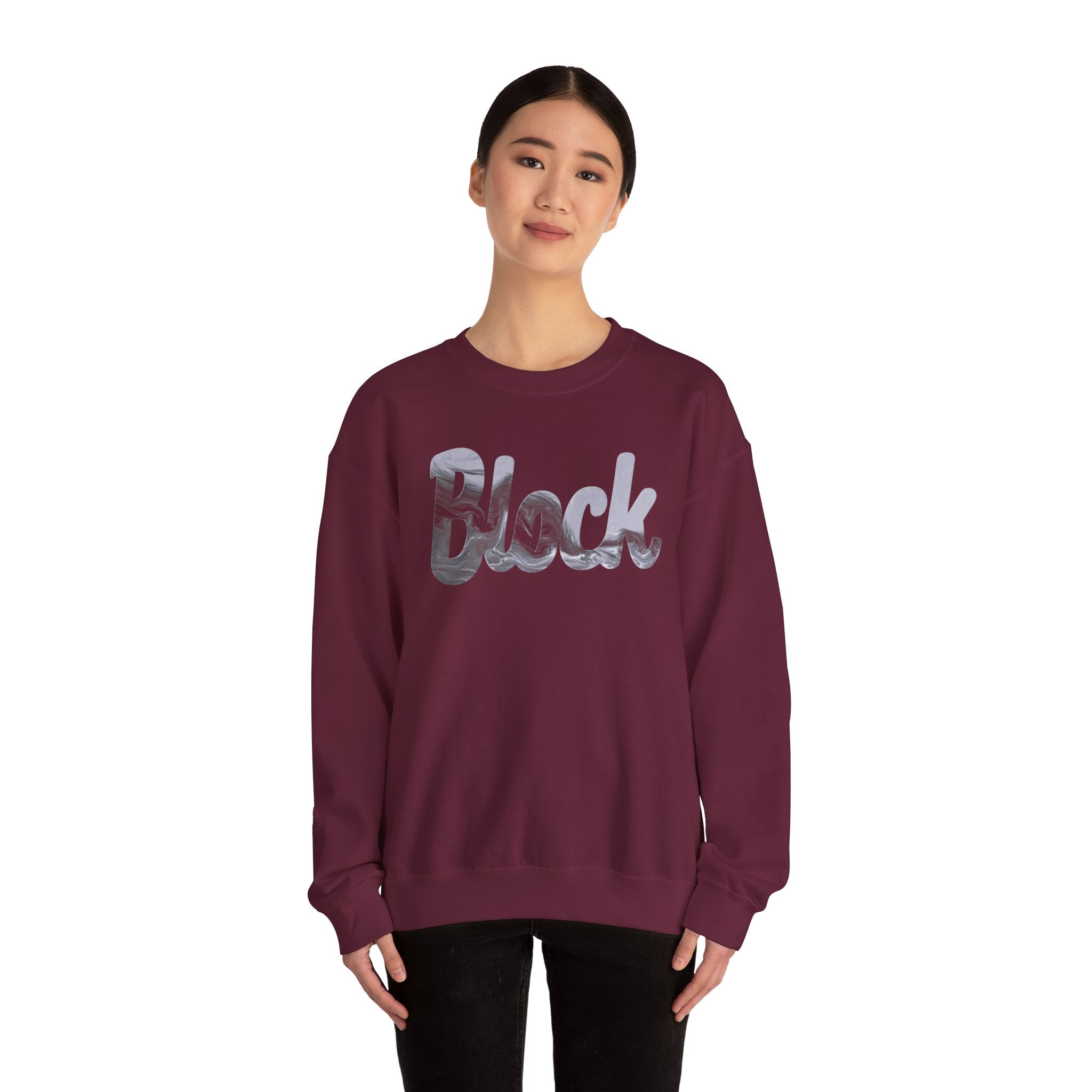 Run the Block Single Haze Sweatshirt