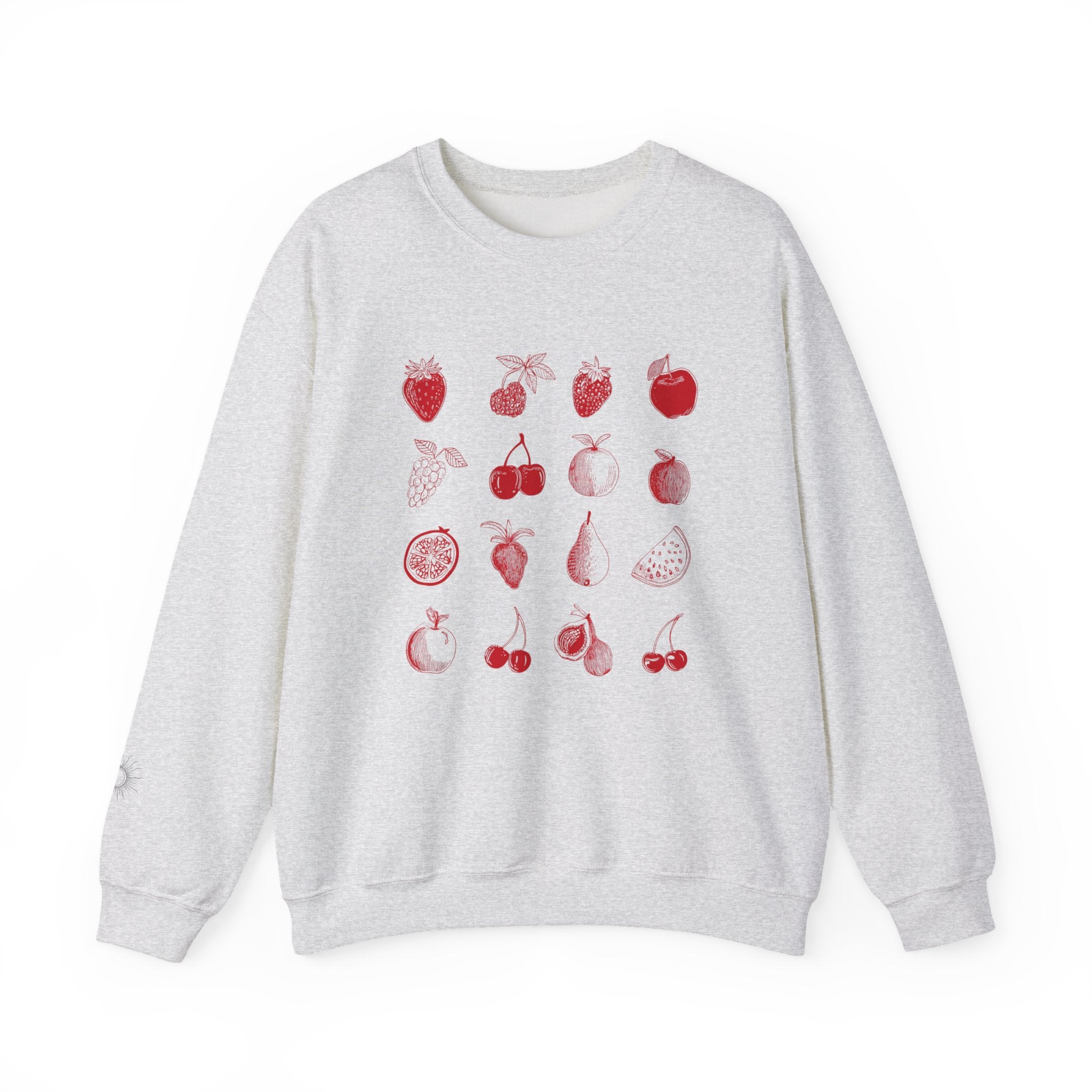 Red Single Haze Sweatshirt
