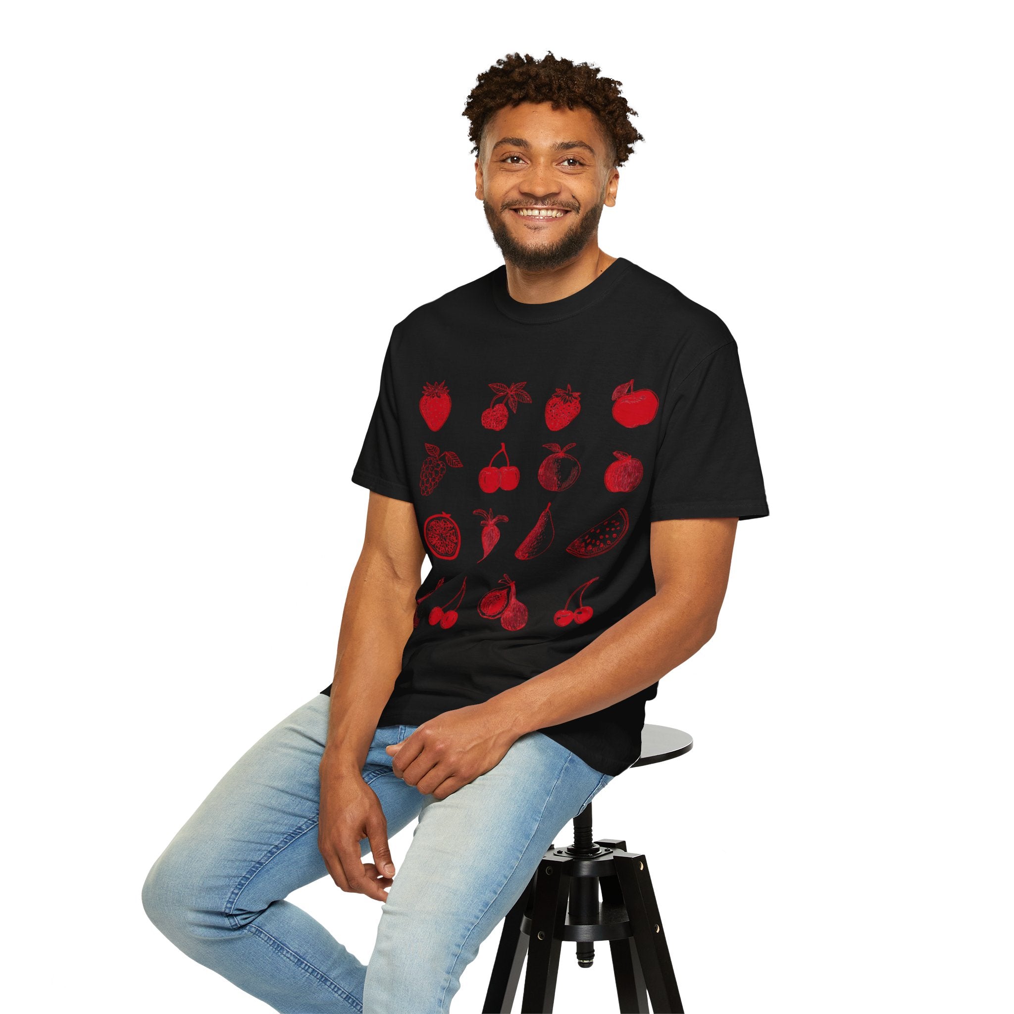 Red Single Haze T-shirt