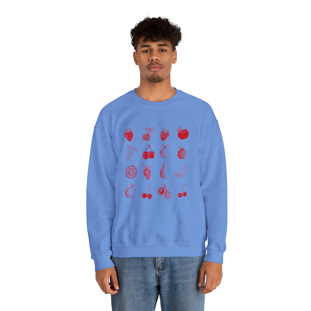 Red Single Haze Sweatshirt