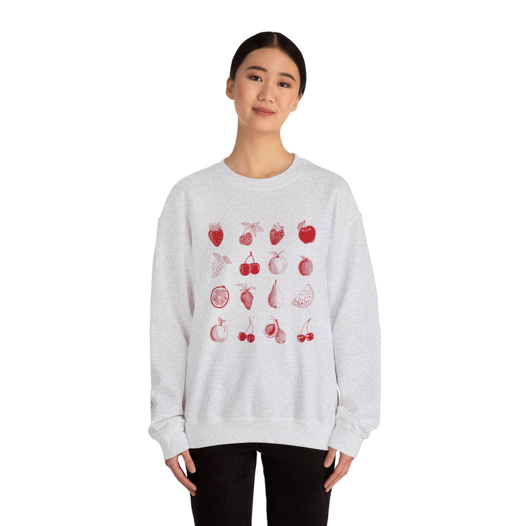 Red Single Haze Sweatshirt