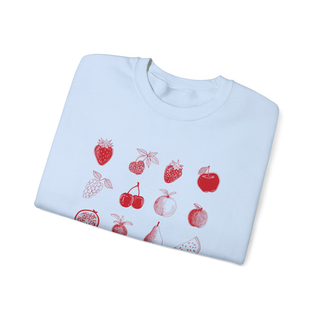 Red Single Haze Sweatshirt