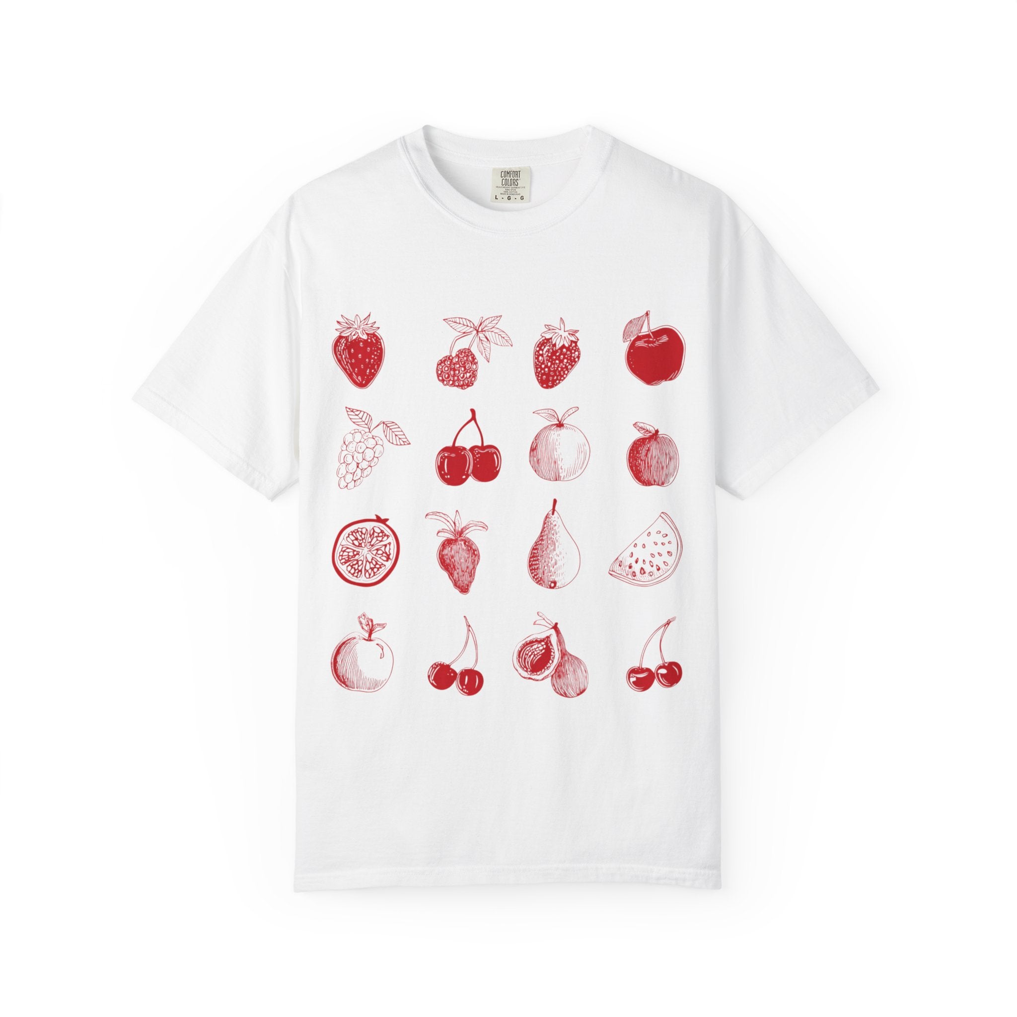 Red Single Haze T-shirt