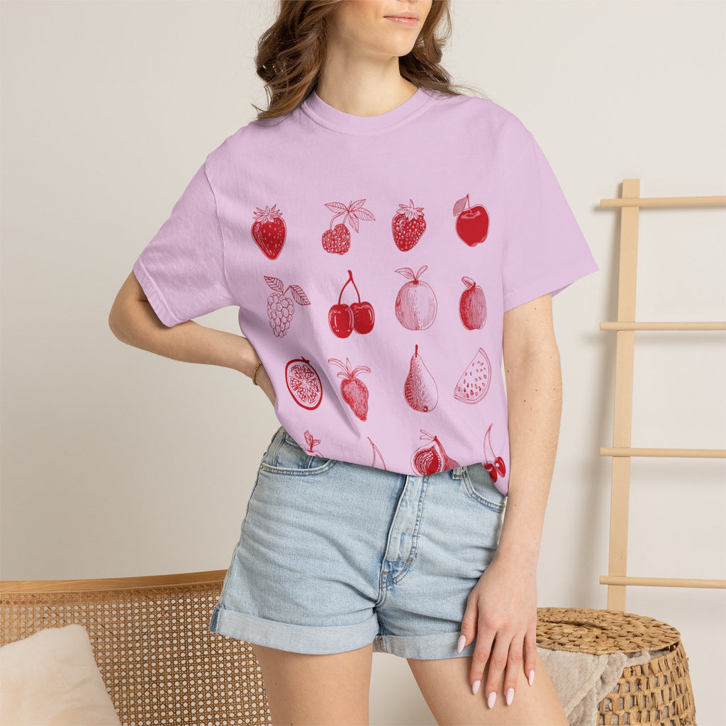 Red Single Haze T-shirt