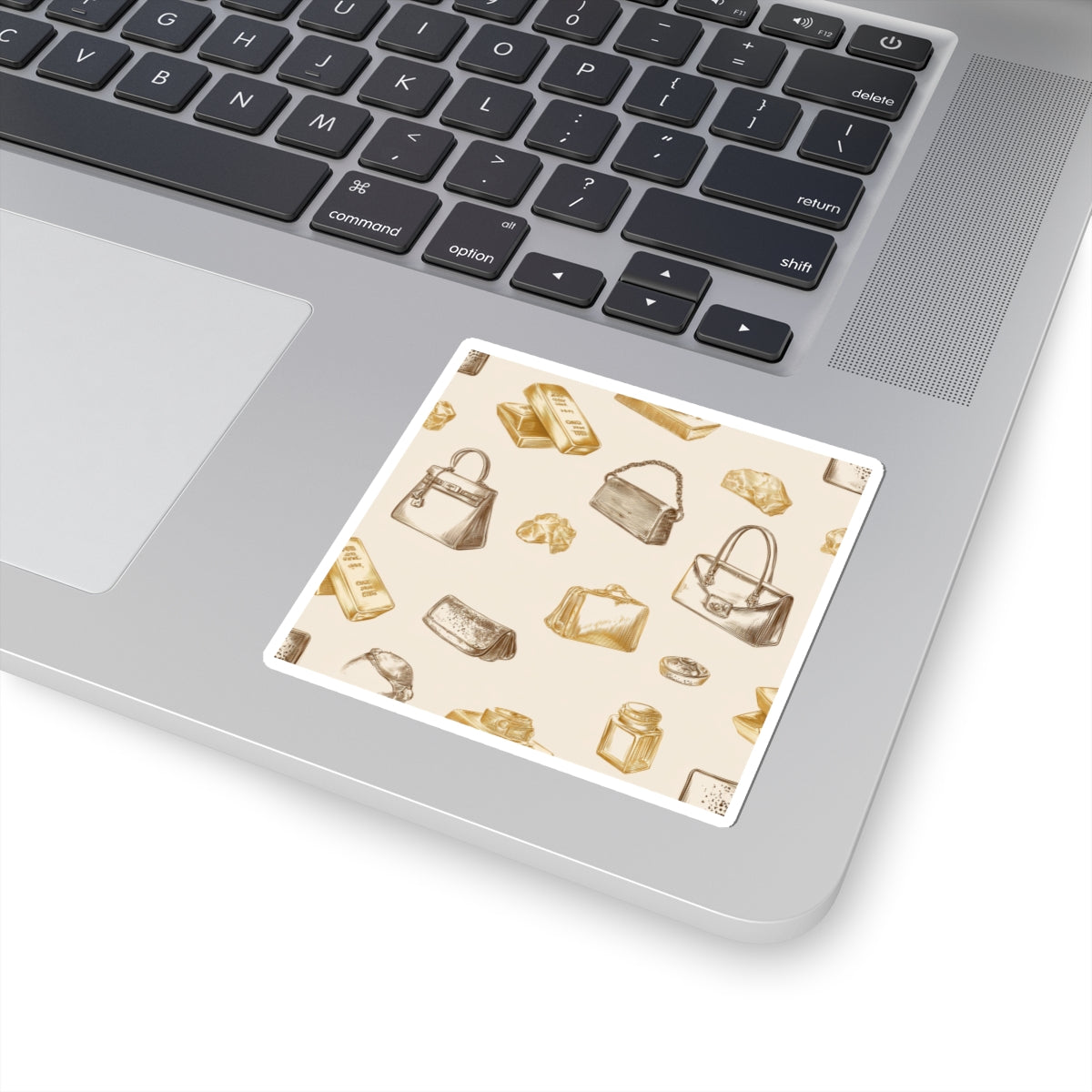 Gold Single Haze Stickers