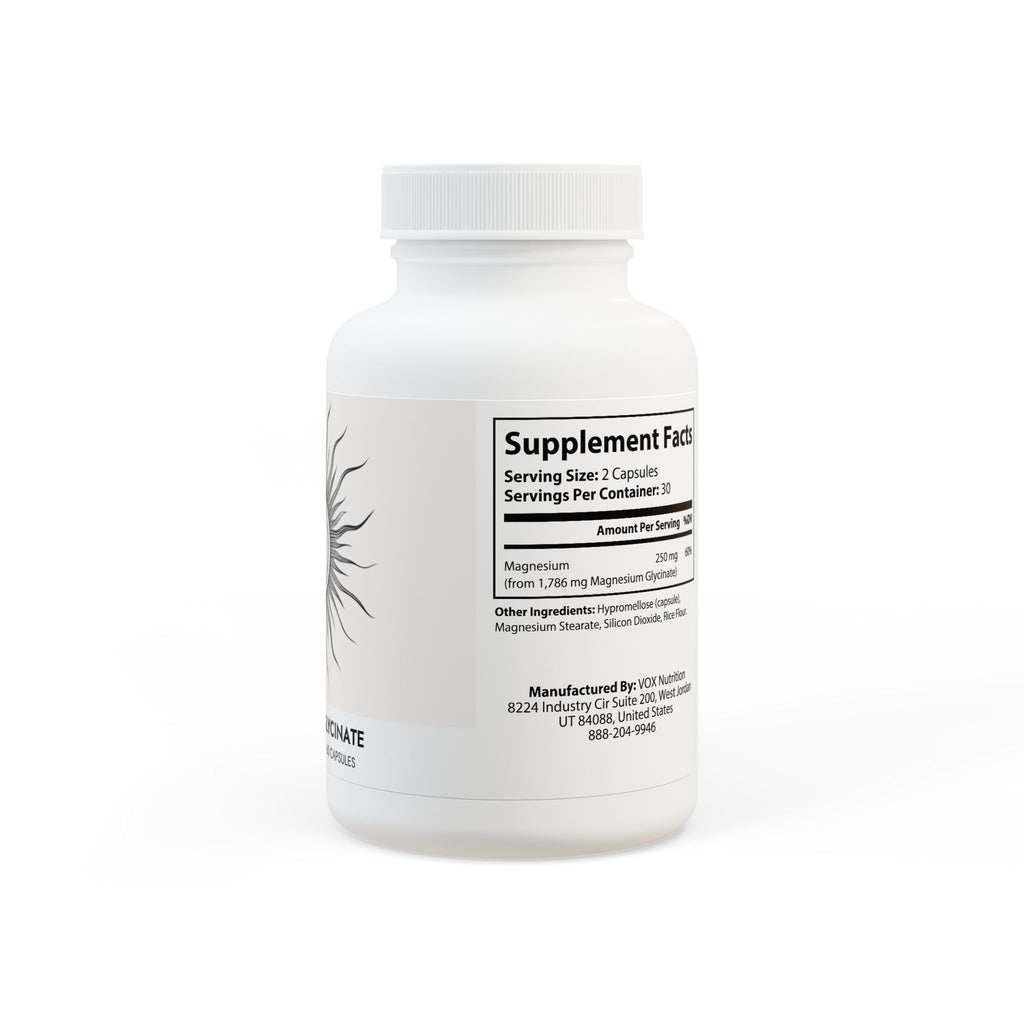 Haze Magnesium Glycinate Supplement (60 Capsules)