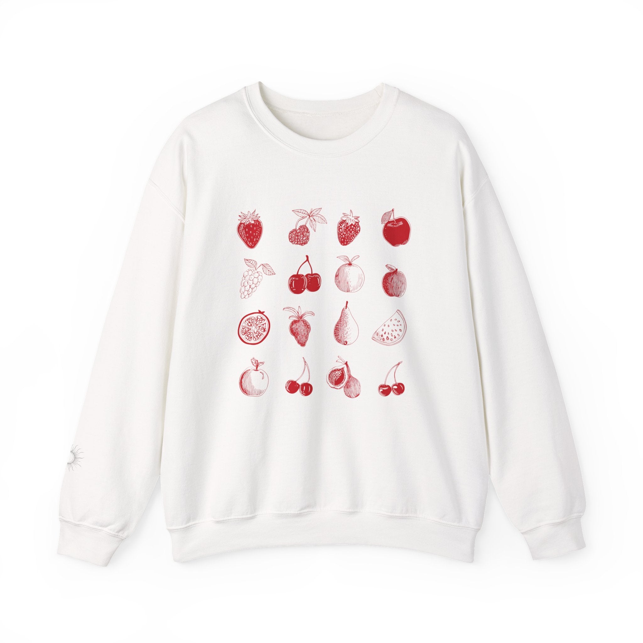 Red Single Haze Sweatshirt
