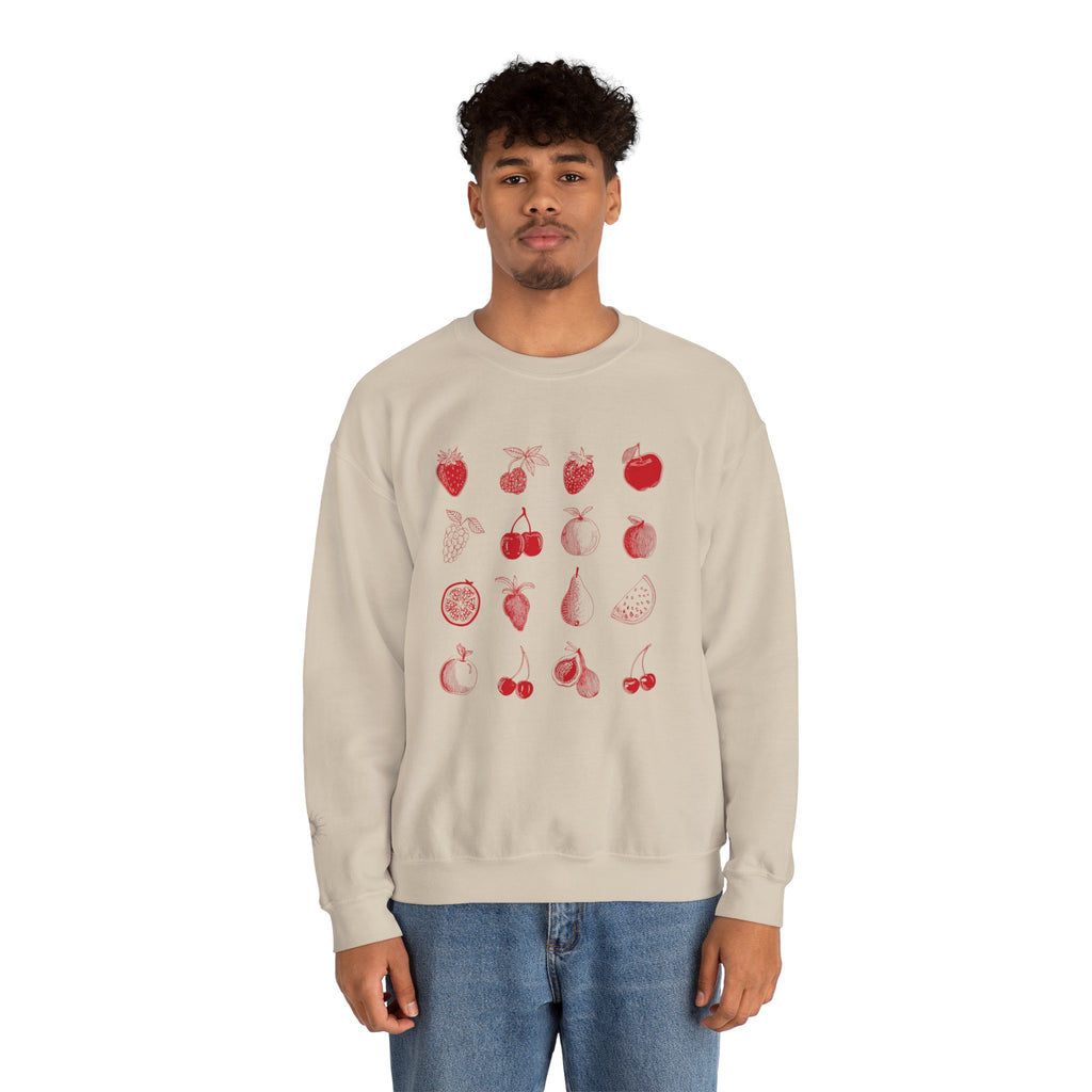 Red Single Haze Sweatshirt