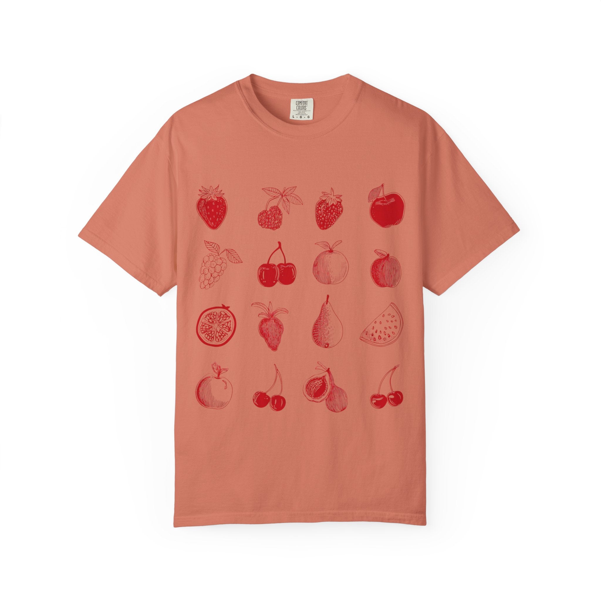 Red Single Haze T-shirt
