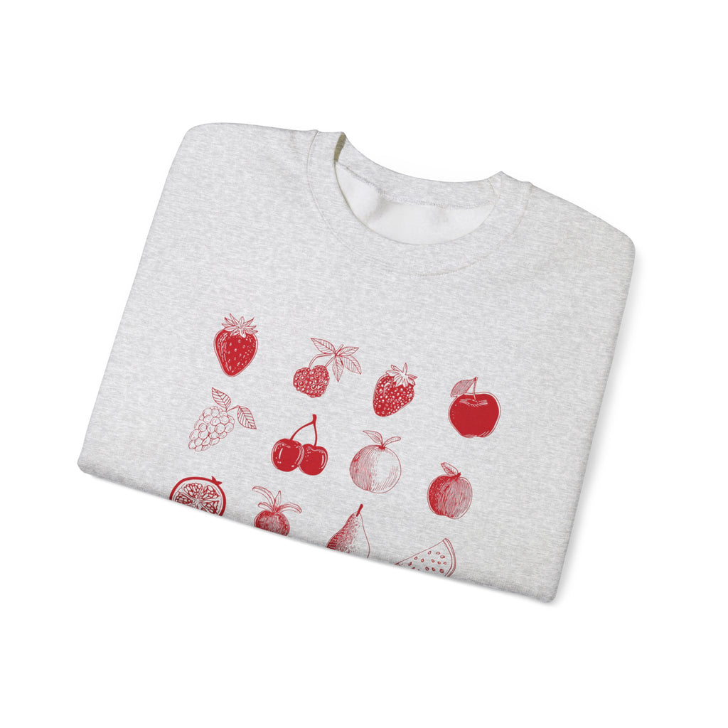 Red Single Haze Sweatshirt
