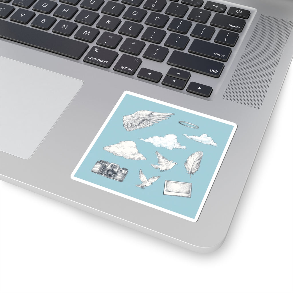 Broken Wings Single Haze Stickers