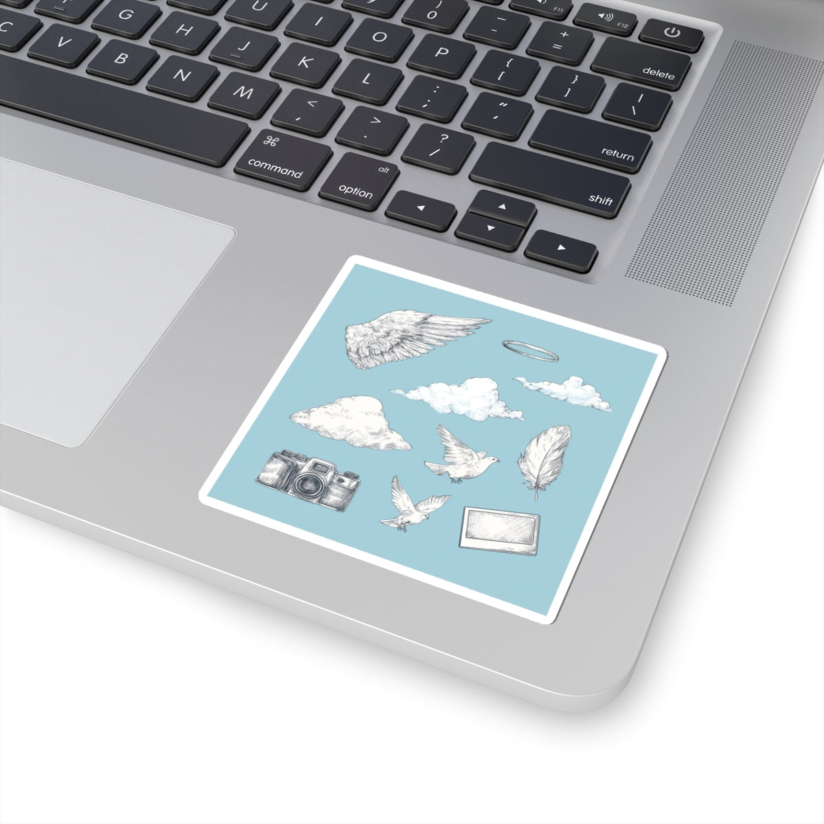 Broken Wings Single Haze Stickers