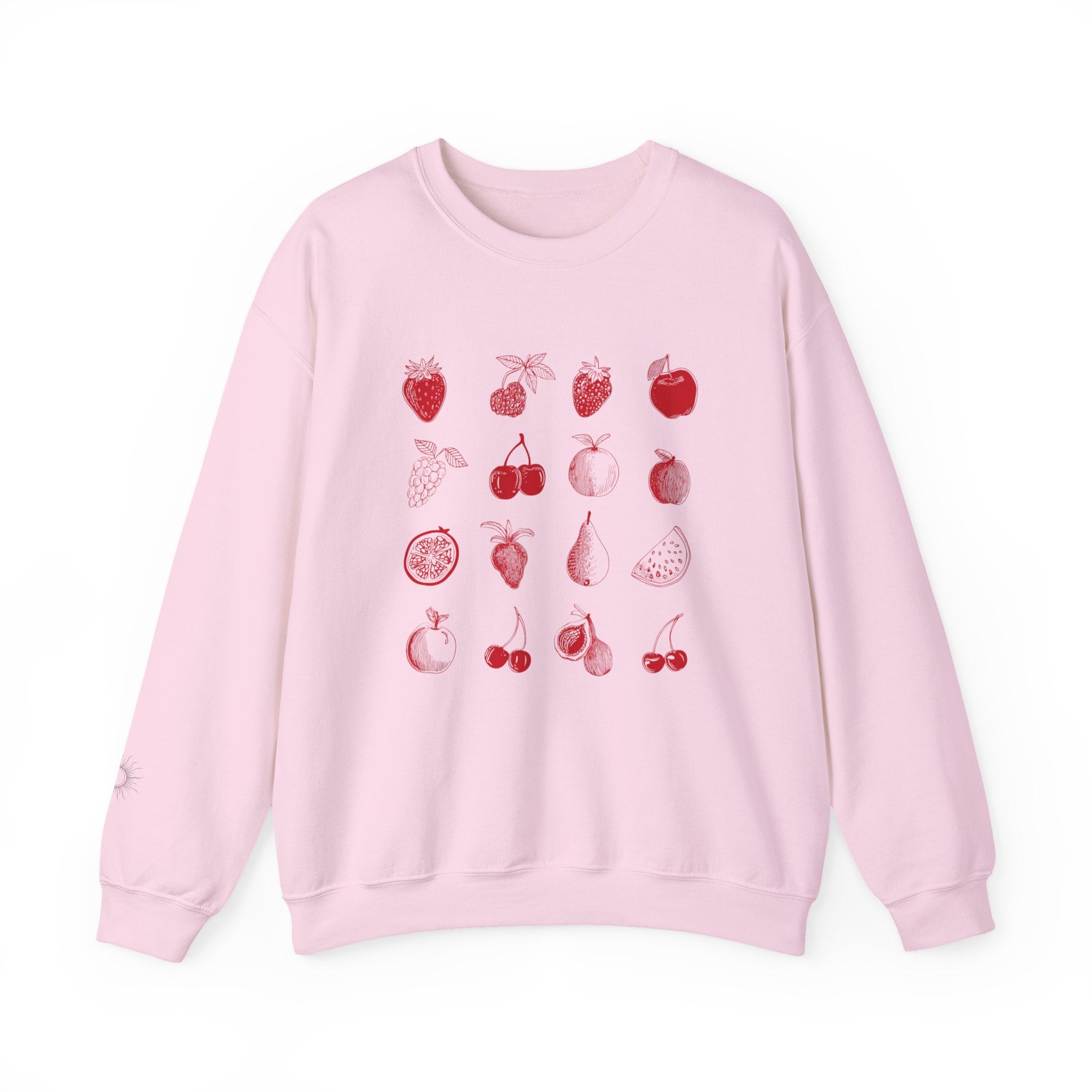 Red Single Haze Sweatshirt
