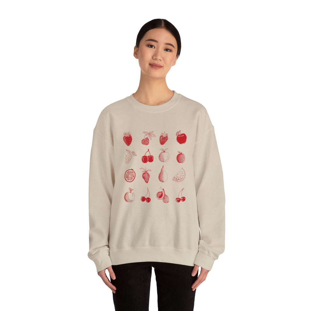 Red Single Haze Sweatshirt