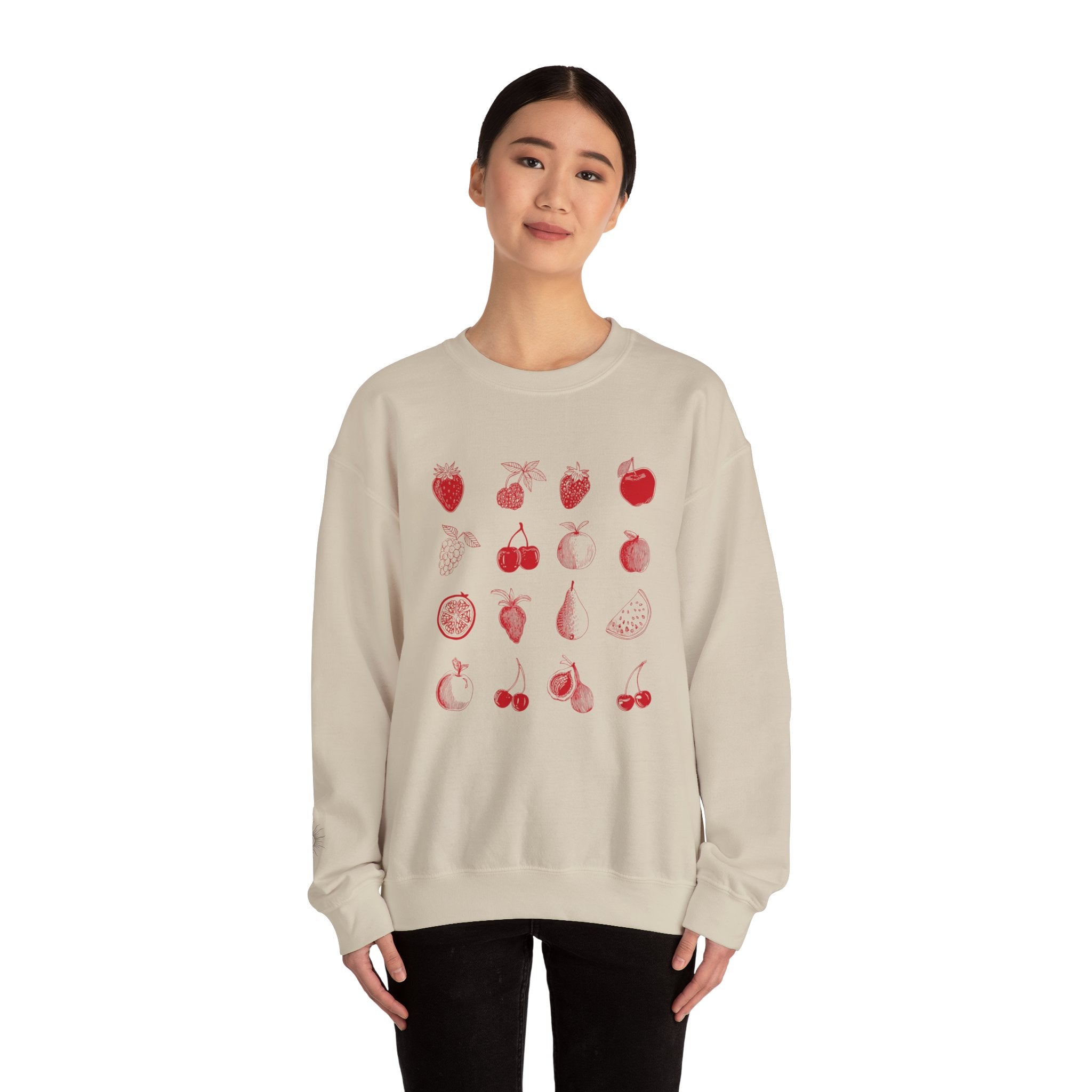 Red Single Haze Sweatshirt