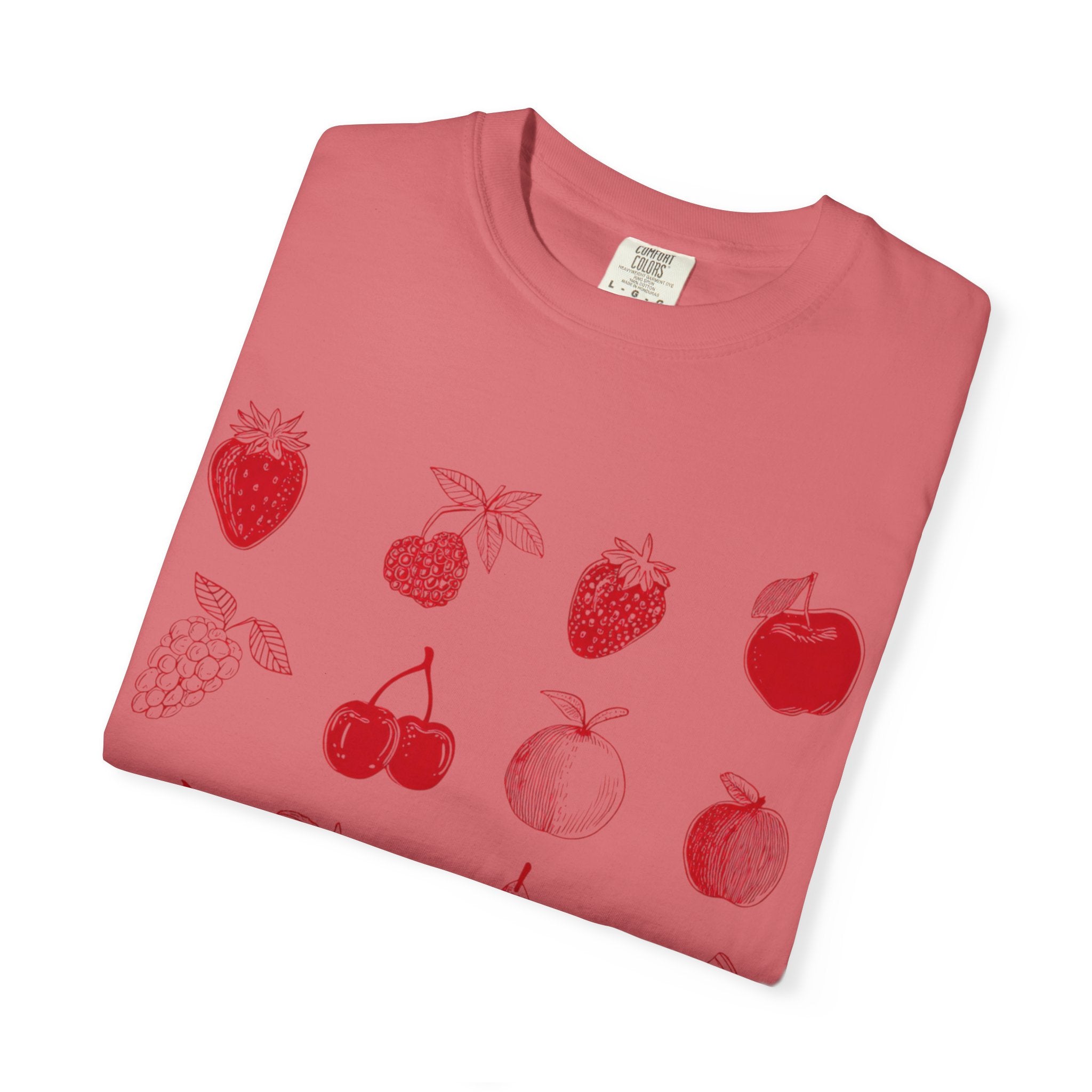 Red Single Haze T-shirt