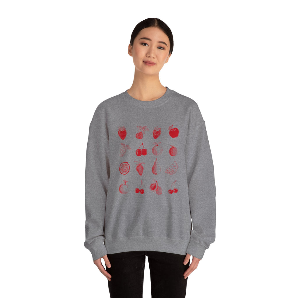 Red Single Haze Sweatshirt
