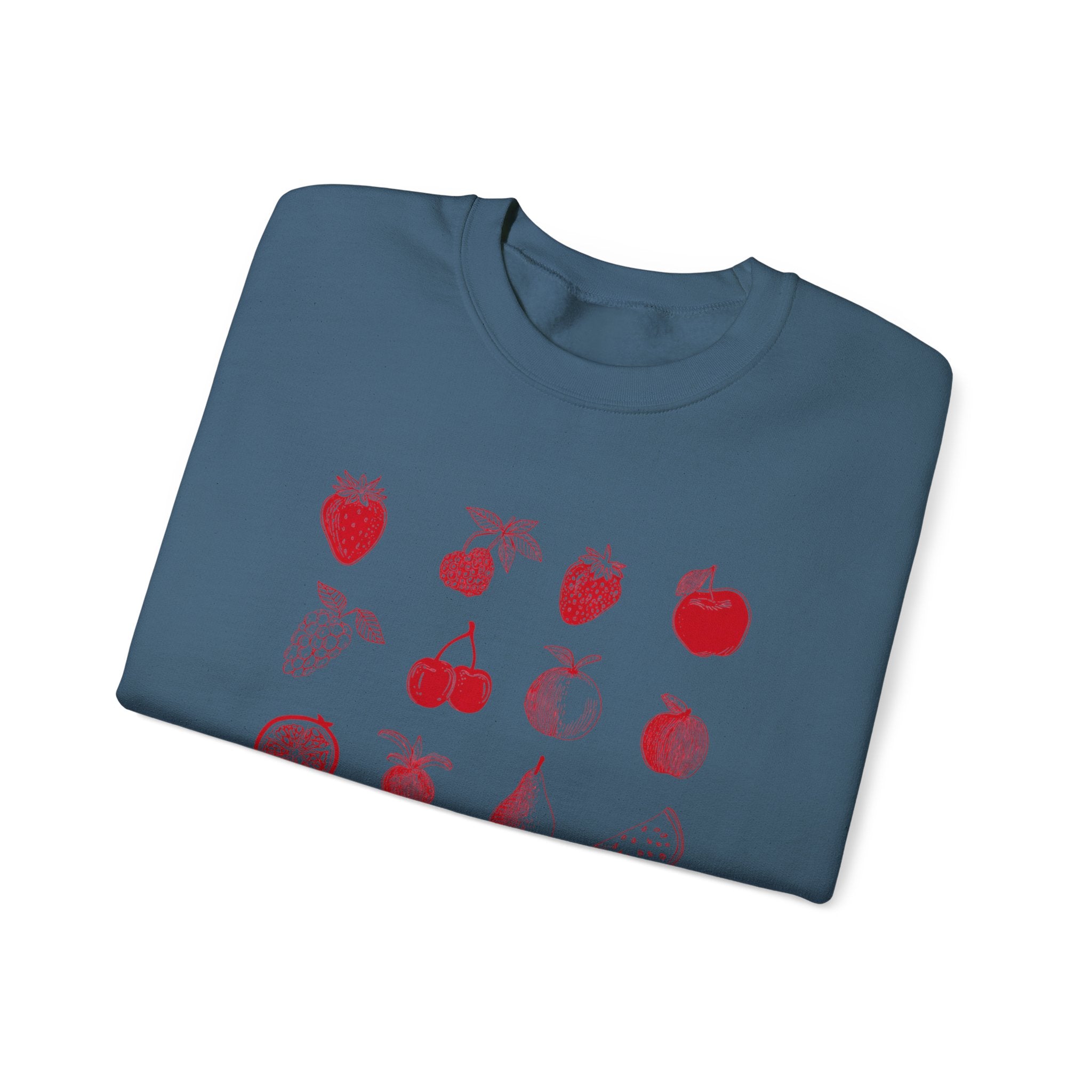 Red Single Haze Sweatshirt