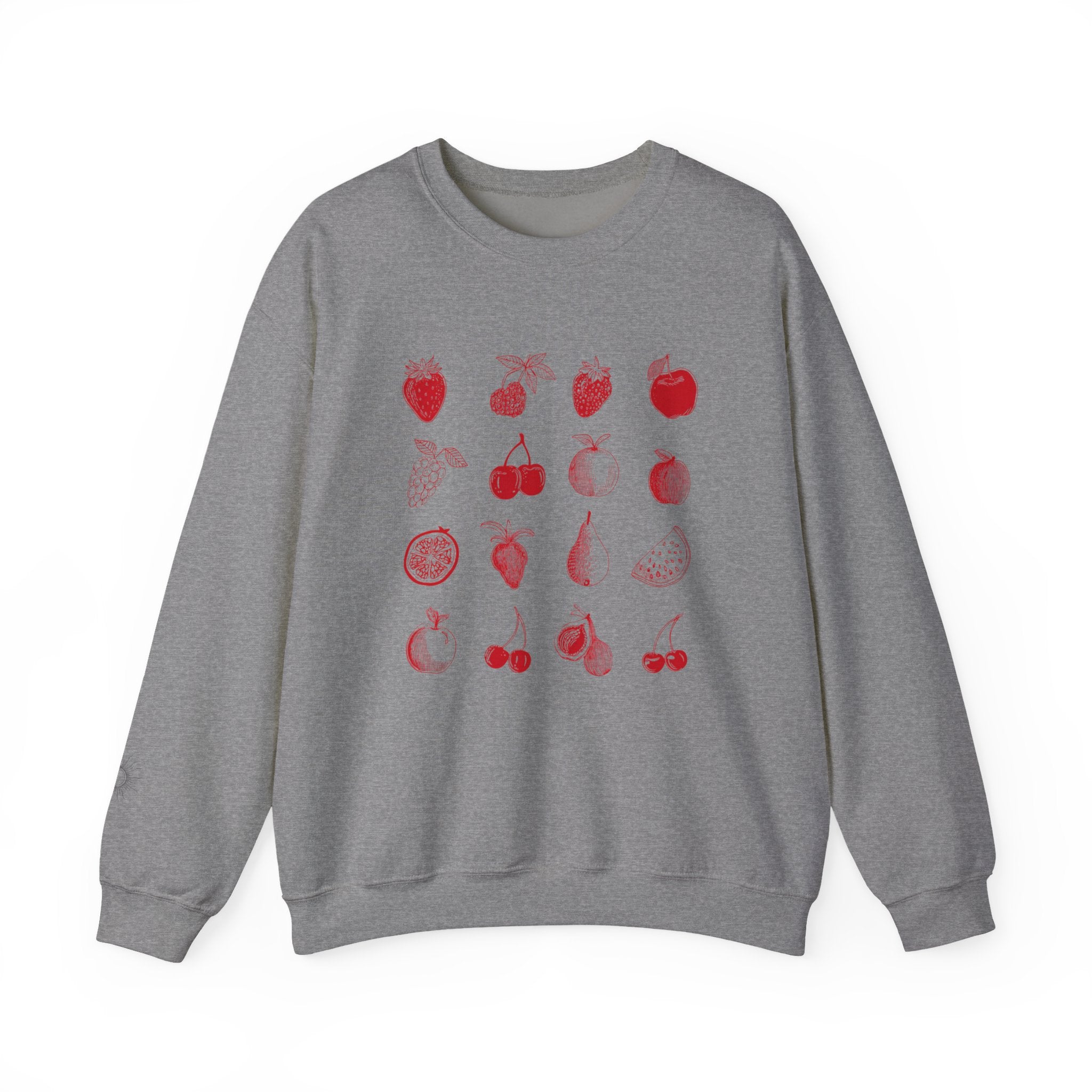 Red Single Haze Sweatshirt