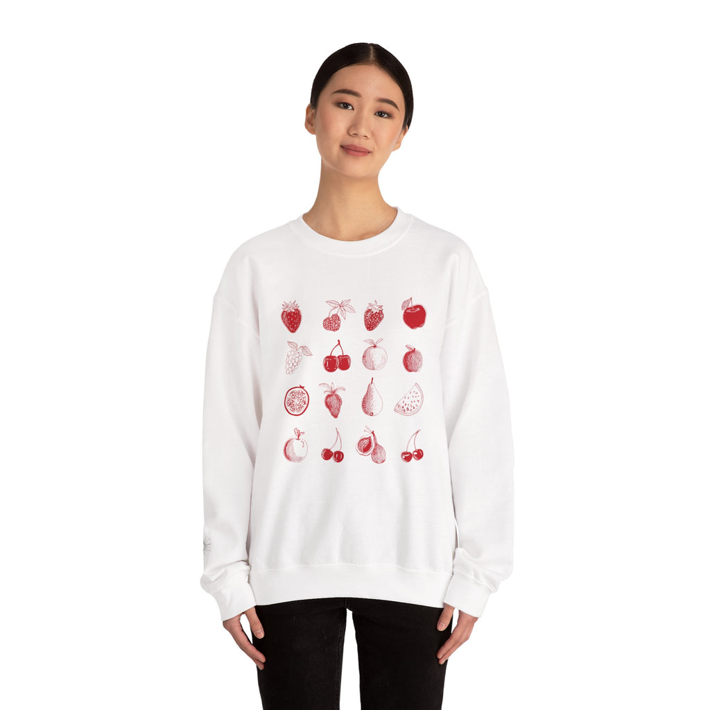 Red Single Haze Sweatshirt