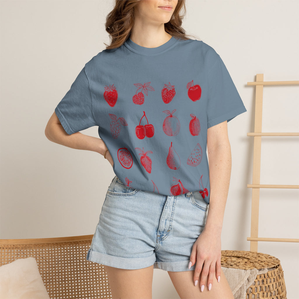 Red Single Haze T-shirt