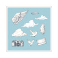Broken Wings Single Haze Stickers