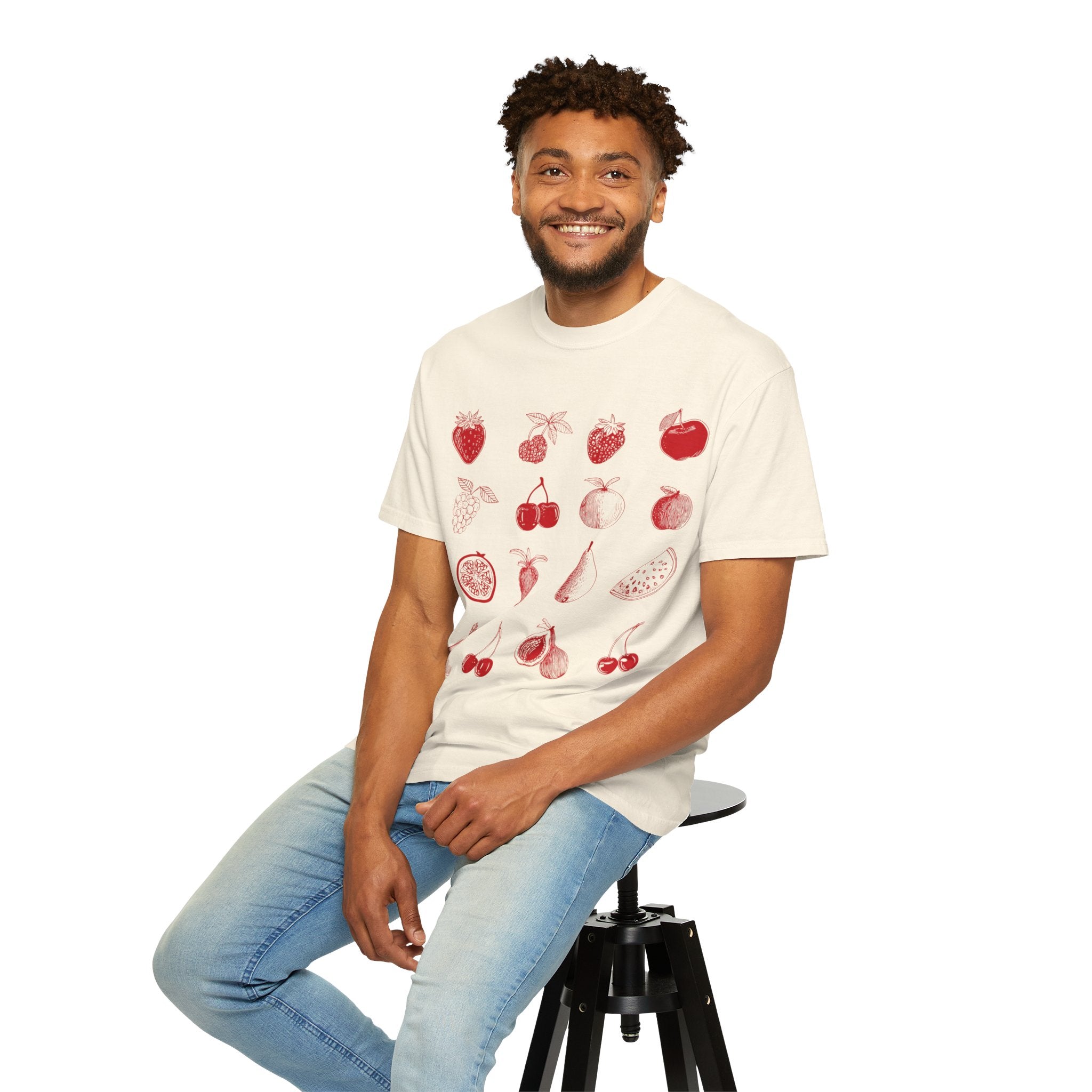 Red Single Haze T-shirt