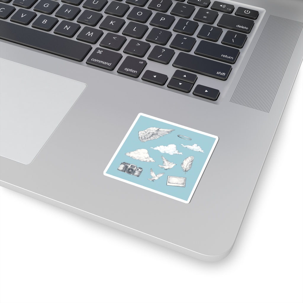 Broken Wings Single Haze Stickers