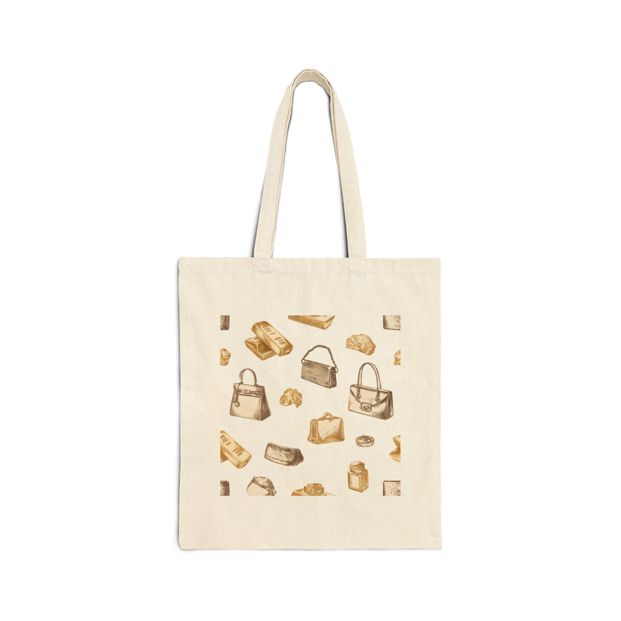 Gold Single Haze Tote Bag
