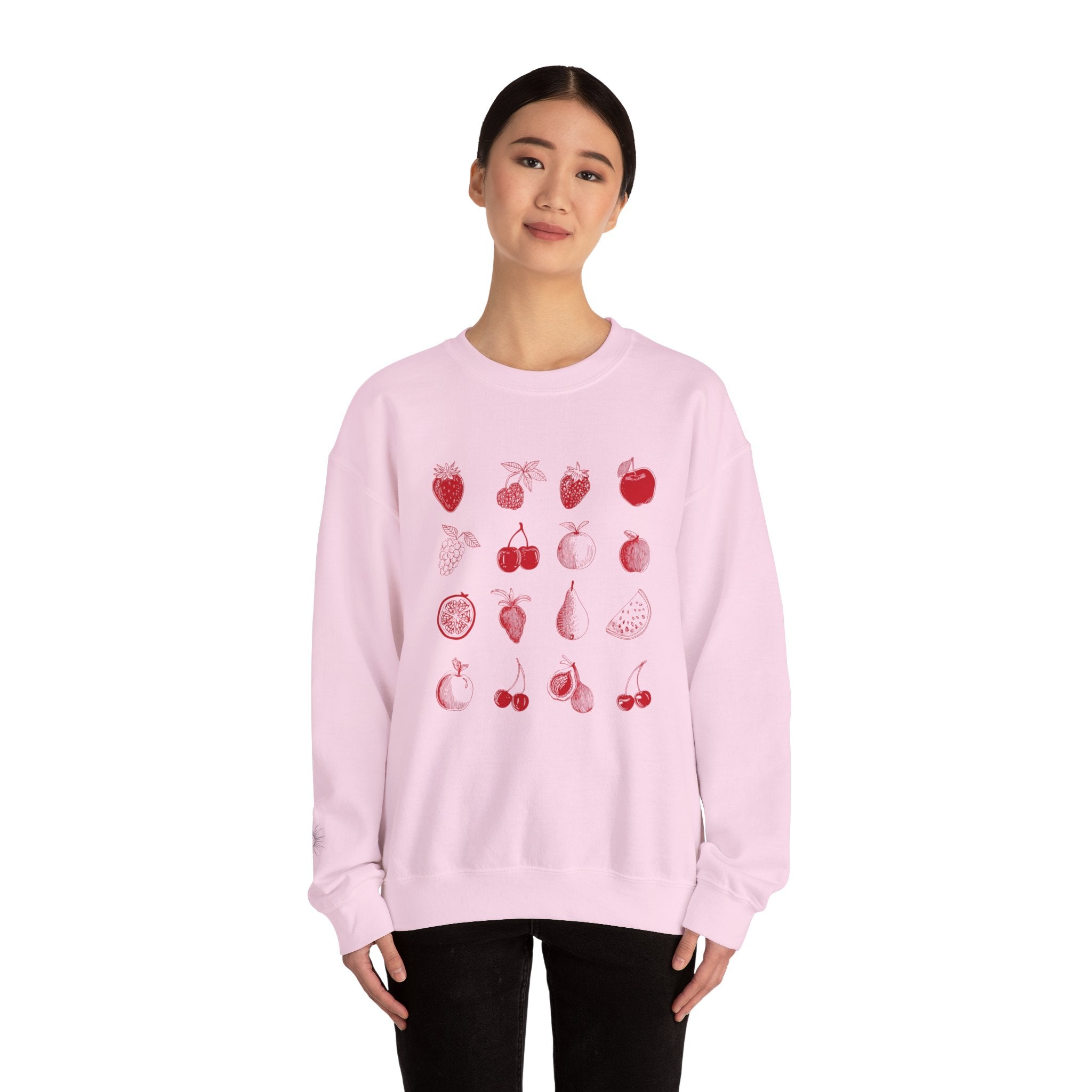 Red Single Haze Sweatshirt