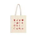 Red Single Haze Tote Bag