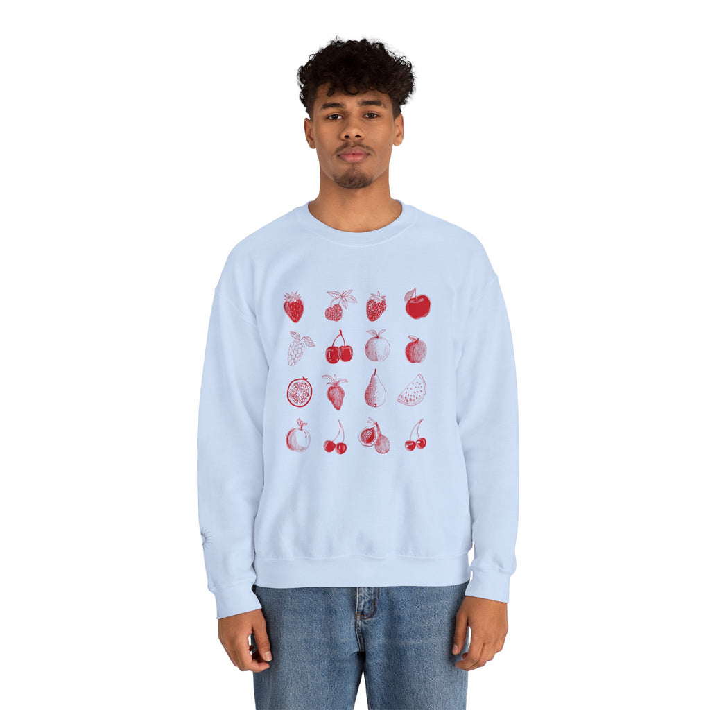 Red Single Haze Sweatshirt