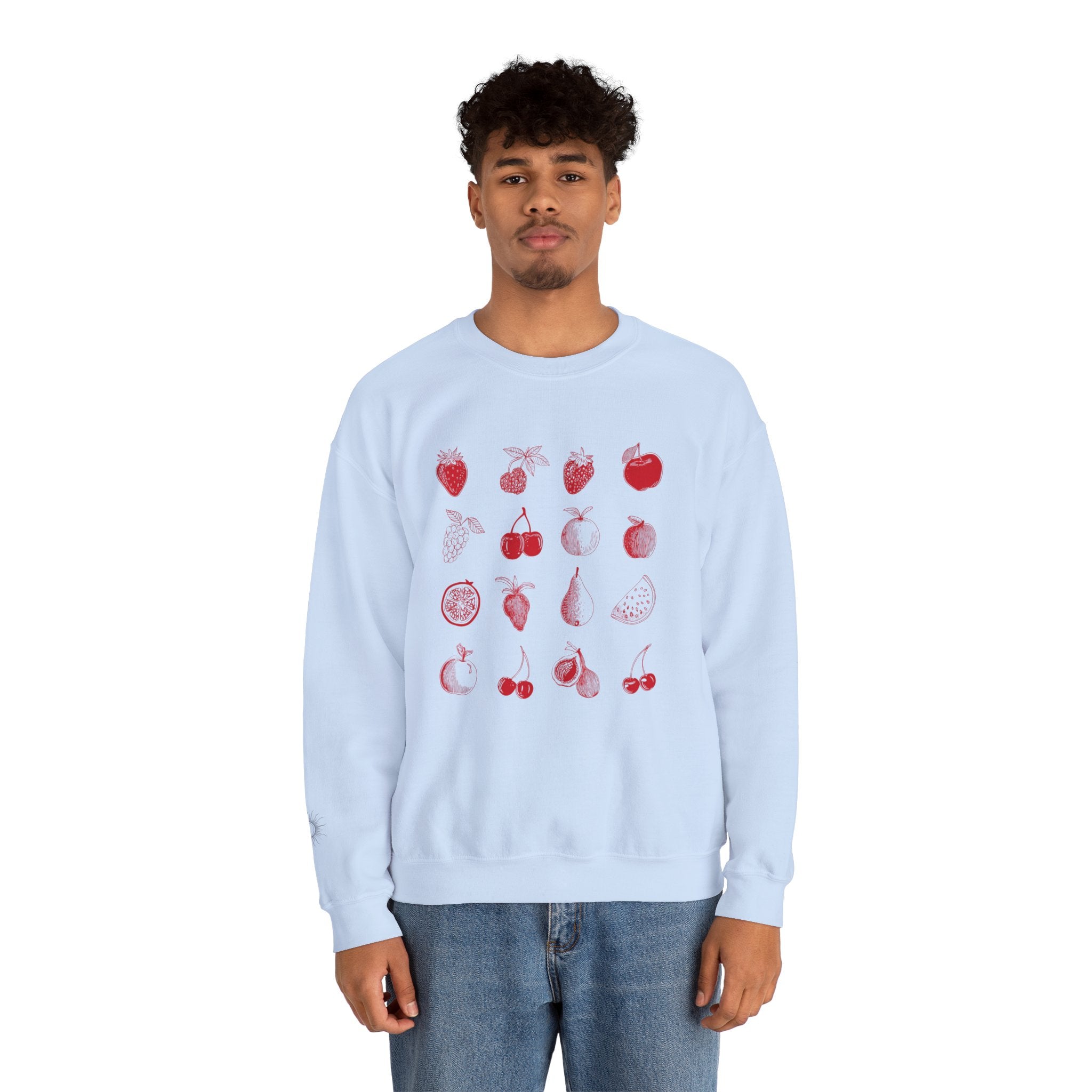 Red Single Haze Sweatshirt