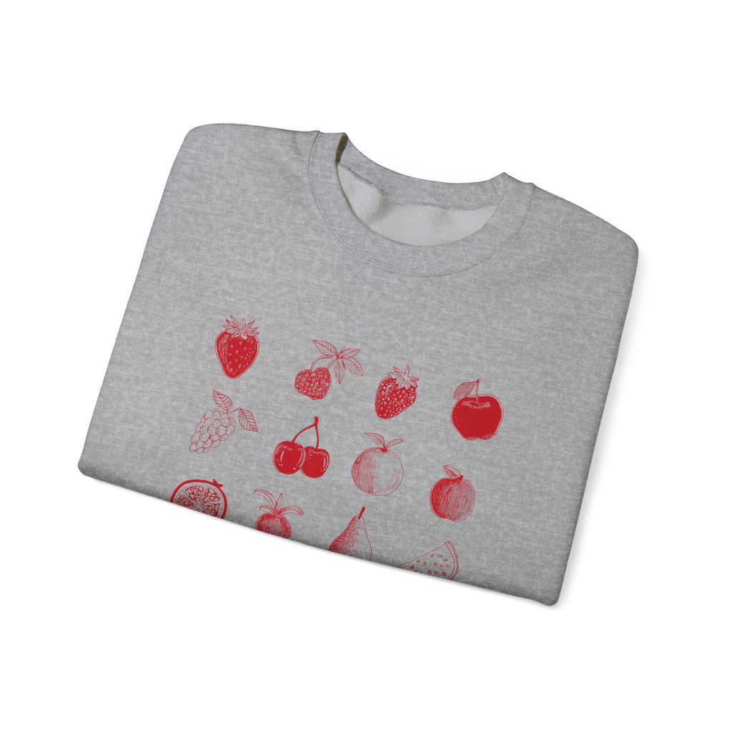 Red Single Haze Sweatshirt