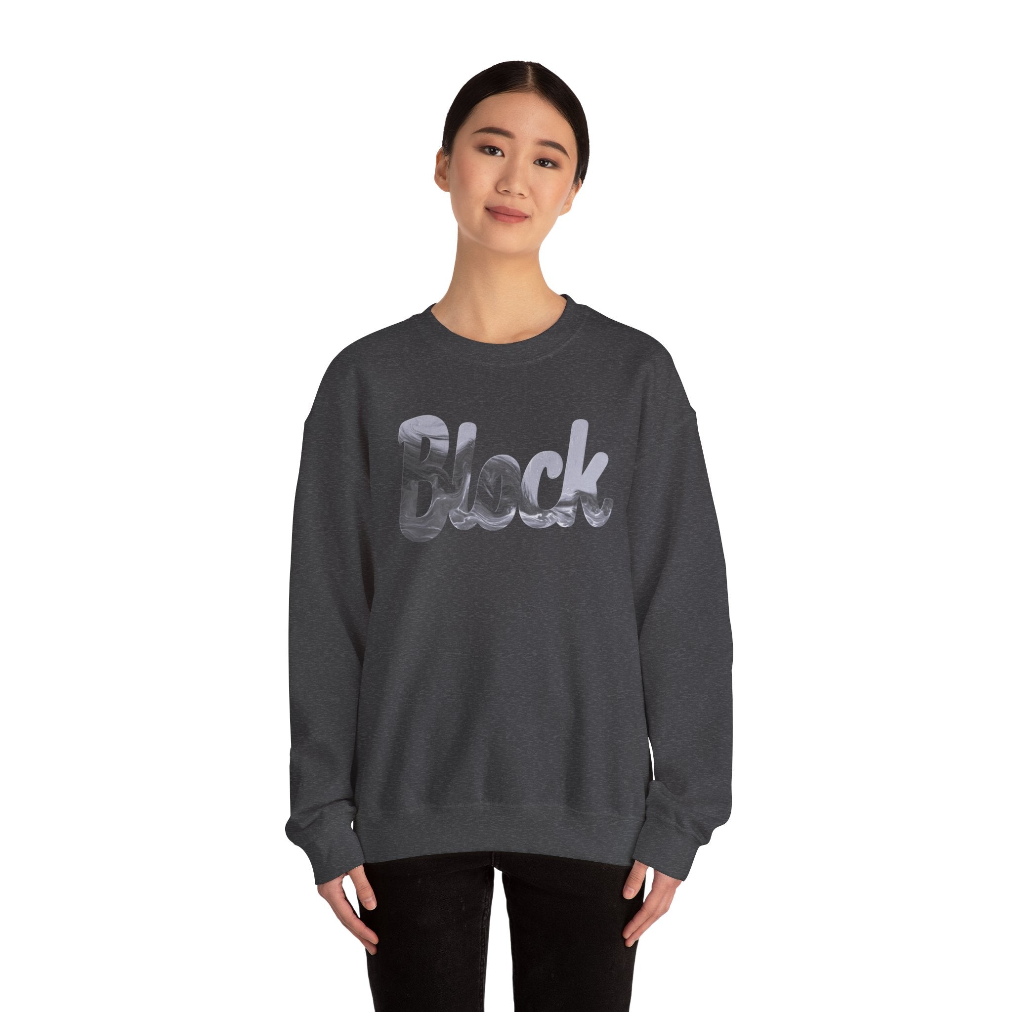 Run the Block Single Haze Sweatshirt