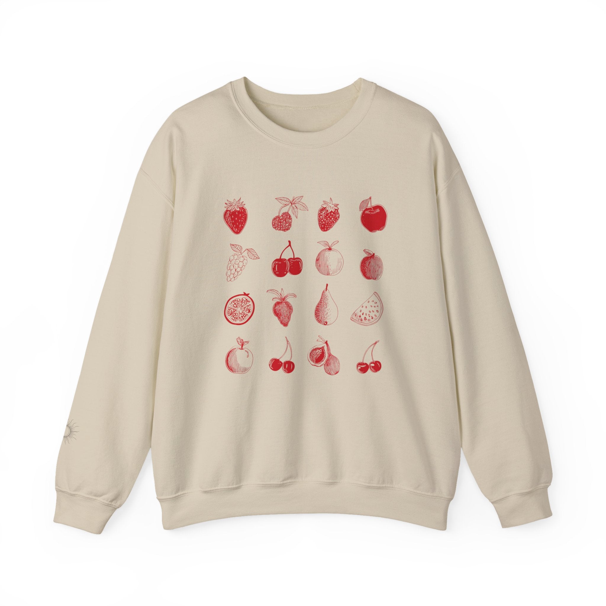 Red Single Haze Sweatshirt