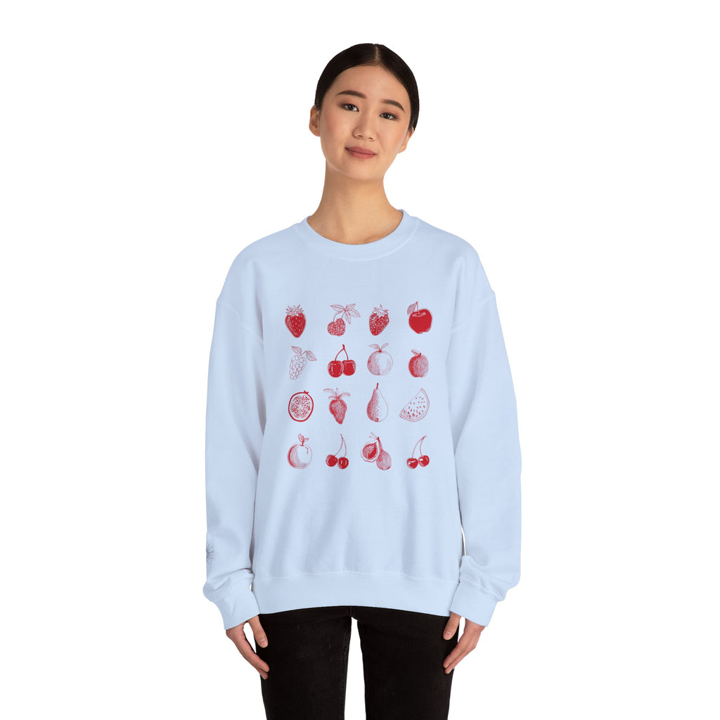 Red Single Haze Sweatshirt