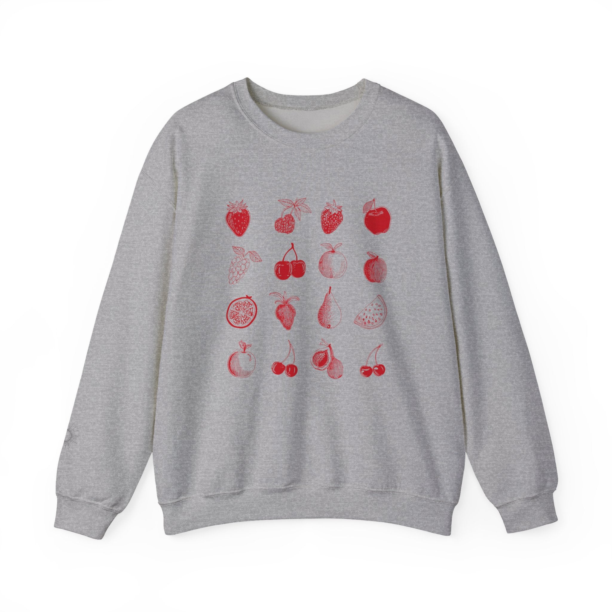 Red Single Haze Sweatshirt
