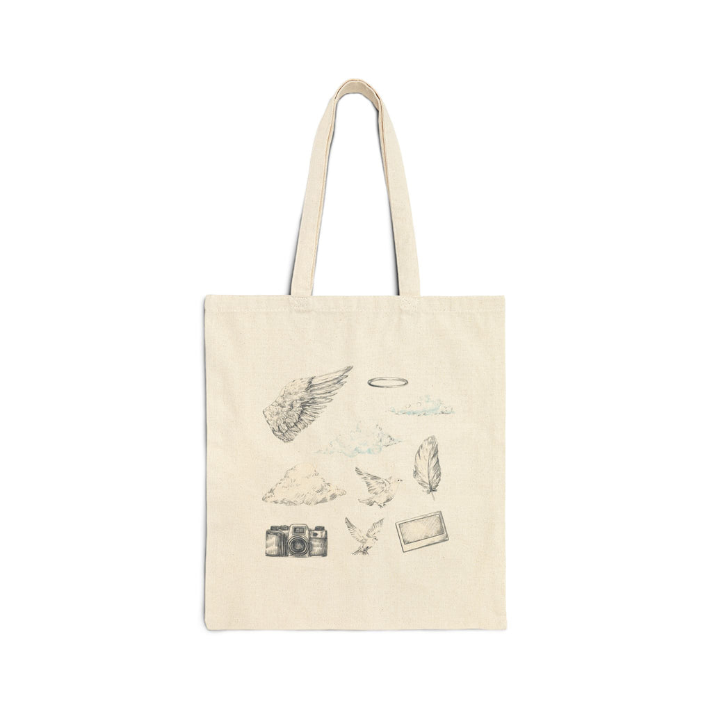 Broken Wings Single Haze Tote Bag