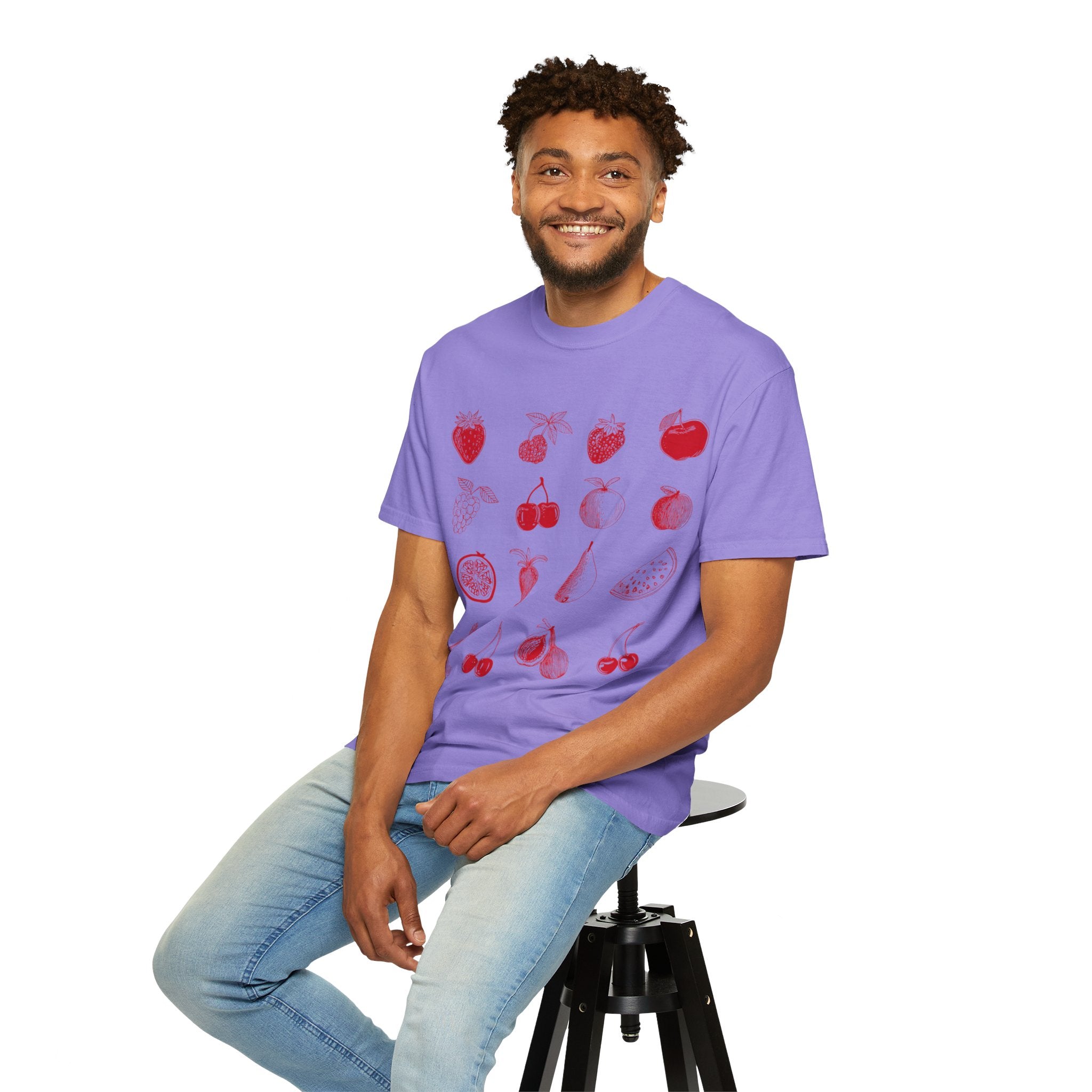 Red Single Haze T-shirt