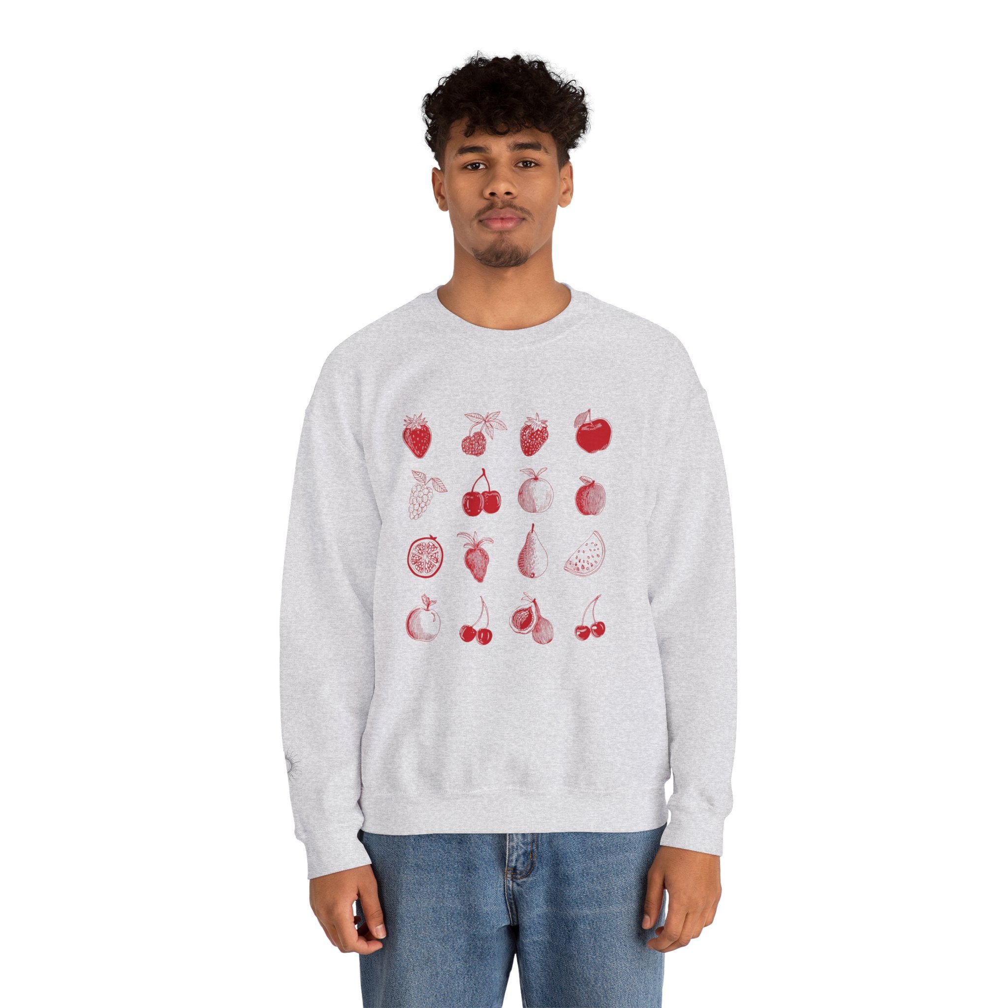 Red Single Haze Sweatshirt